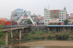 36-The bridge to Hekou in China